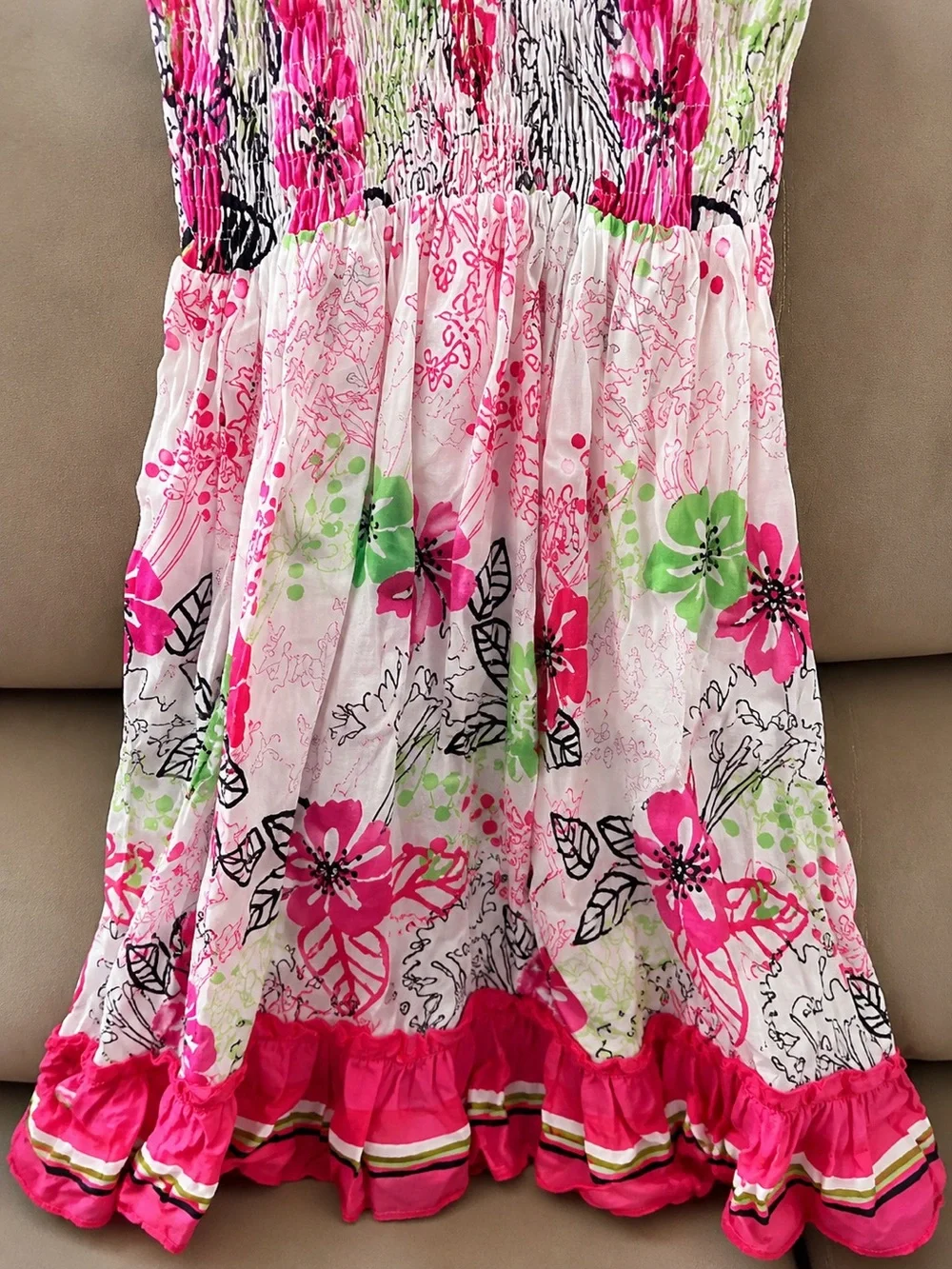 🌸 Birthday Party Ready! Girls Floral Twirl Dress | 14/16